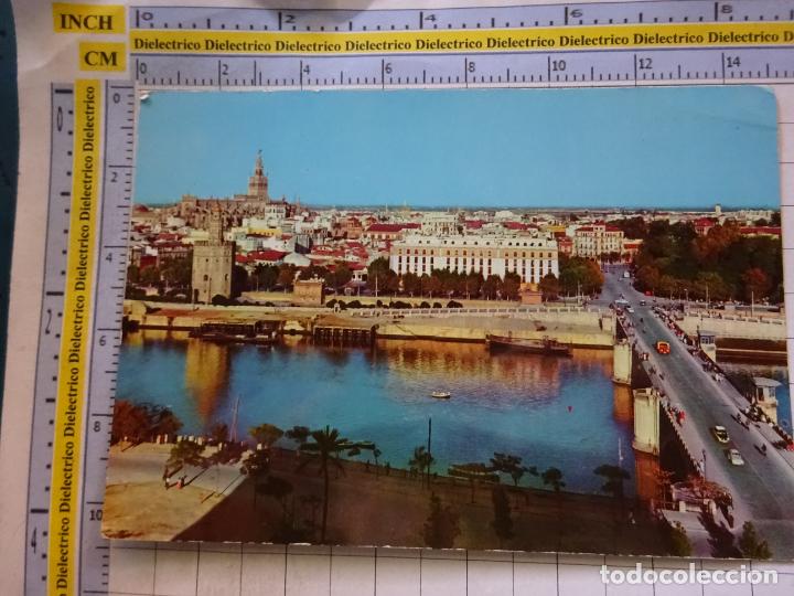 Postkarten: POSTAL DE SEVILLA. A&Ntilde;O 1960. RIO GUADALQUIVIR SAN TELMO 321 SUBI. 1314
