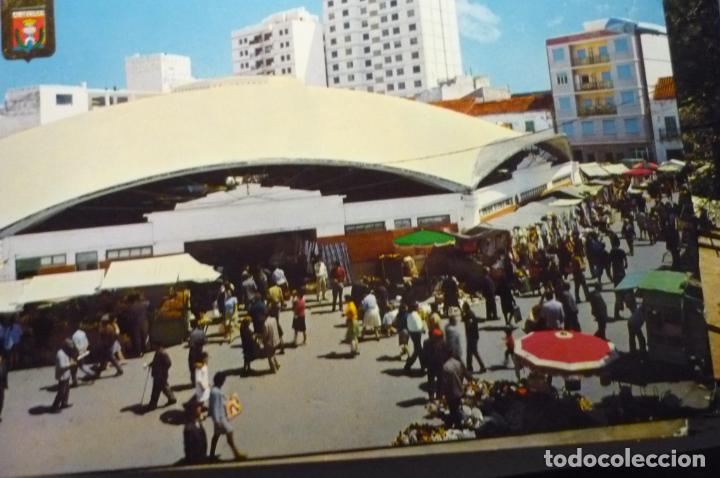 Postales: postal algeciras.-pl-abastos escrita
