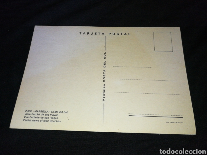 Postales: MARBELLA, A&Ntilde;OS 70,POSTAL - Foto 2