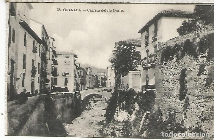 Postales: GRANADA CARRERA DEL DARRO SIN ESCRIBIR - Foto 1