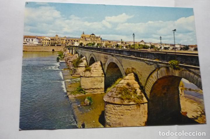 Postales: postal cordoba puente romano y rio guadalquivir