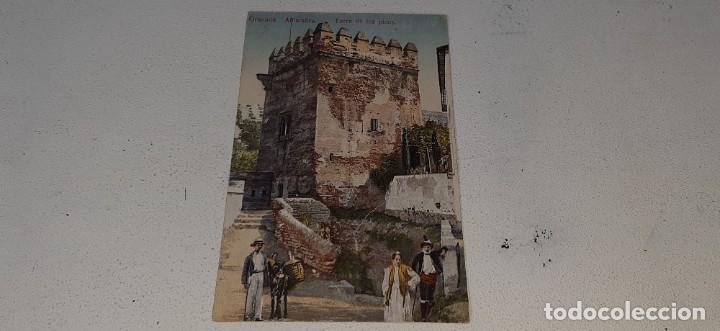 Postales: ANTIGUA POSTAL DE LA ALHAMBRA N&ordm; 2089 TORRE DE LOS PICOS PURGER & CO FINALES DEL SIGLO XIX