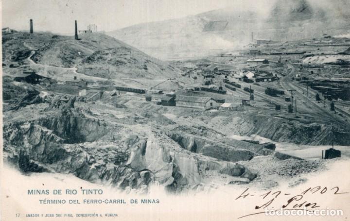 Postais: Minas de Riotinto. Termino del Ferro-carril de Minas