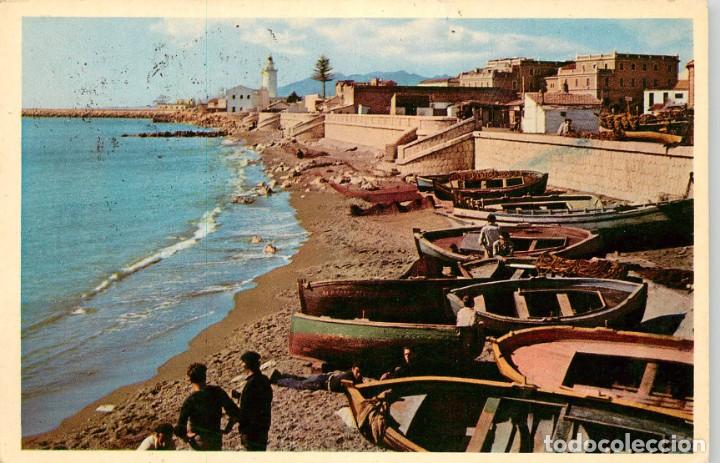 Postales: ea639 Malaga playa de pescadores dominguez n&ordm;8