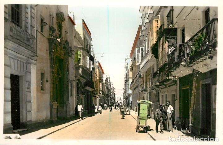 Postcards: ea643 Puerto De Santa Maria Calle Jose Antonio Antes Luna Sin Editor N&ordm;22 animada