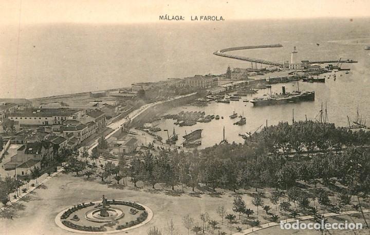 Postais: ea681 Malaga - La Farola - Hauser Y Menet - barco