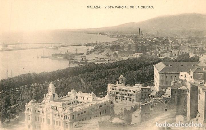 Postais: ea687 Malaga Vista Parcial De La Ciudad Hauser Y Menet