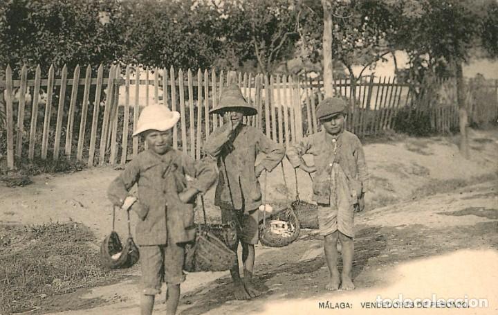 Postales: ea693 Malaga - Vendedores De Pescado - Hauser Y Menet