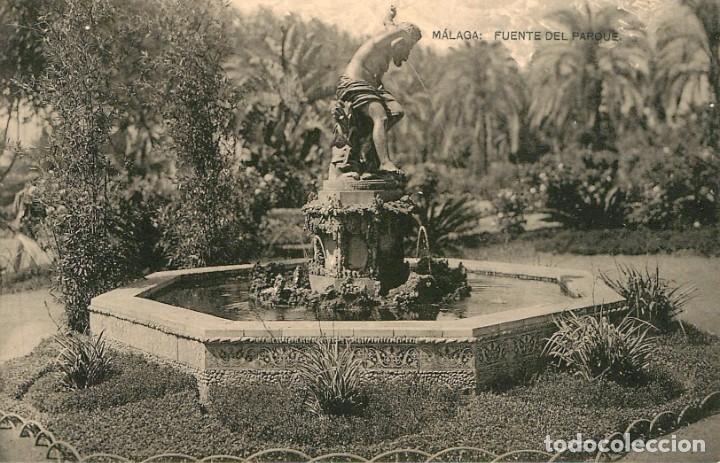 Postales: ea699 Malaga - Fuente Del Parque - Hauser Y Menet