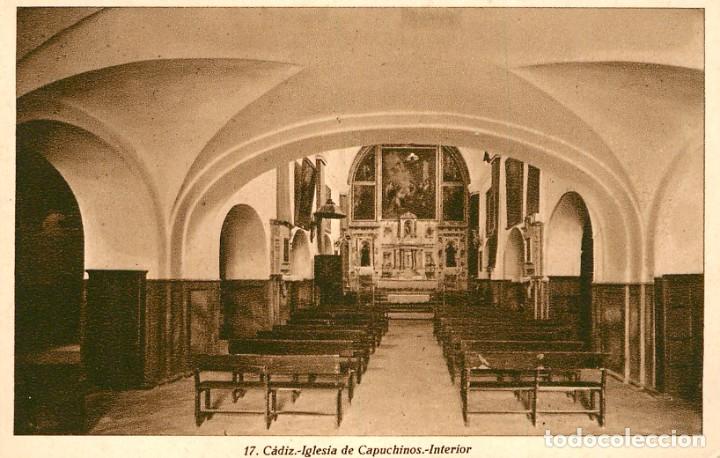 Postales: ea776 Cadiz iglesia de capuchinos interior roisin n&ordm;17
