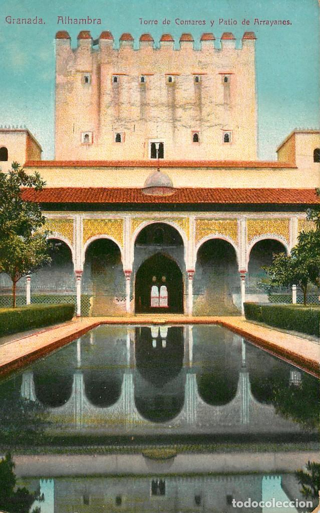 Postales: ea781 Granada alhambra torre de comares y patio arrayanes - Foto 1