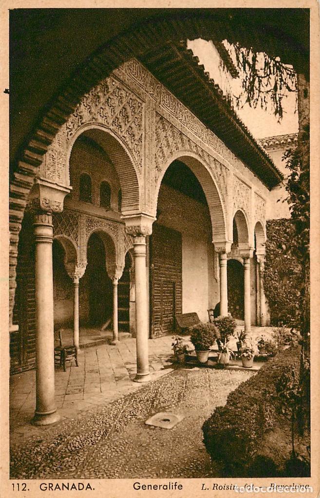 Postales: ea790 Granada generalife roisin n&ordm;112 - Foto 1