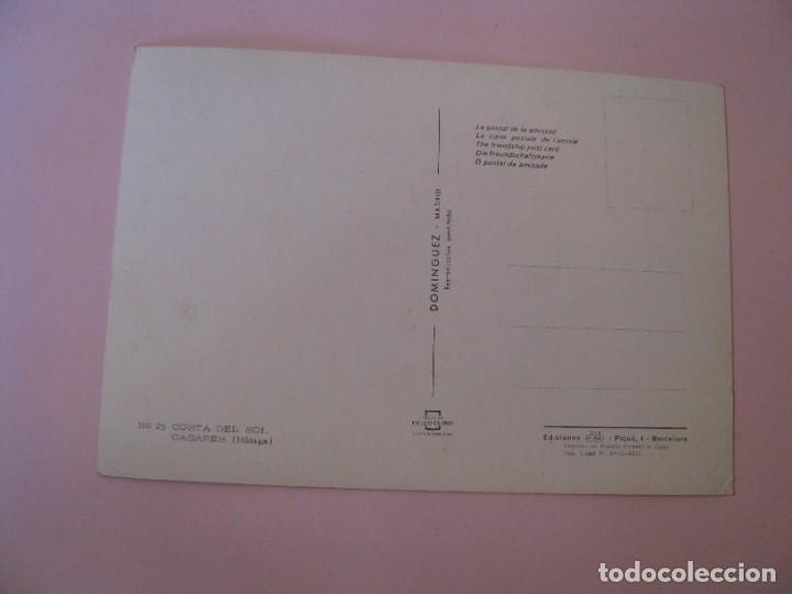 Postales: POSTAL DE CASARES. DOMINGUEZ. - Foto 2