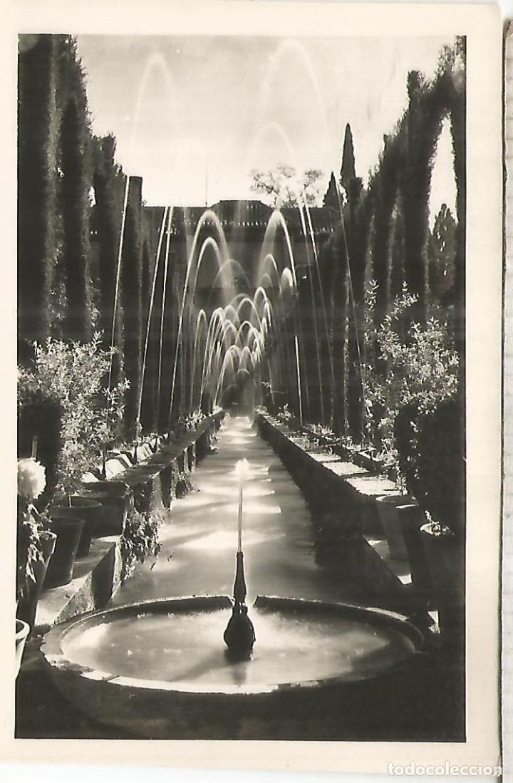 Postales: GRANADA GENERALIFE ESCRITA - Foto 1