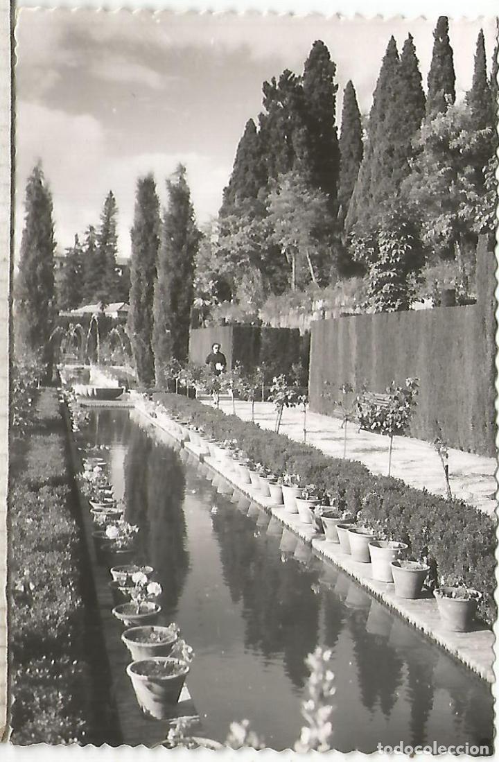 Postales: GRANADA GENERALIFE ESCRITA - Foto 1
