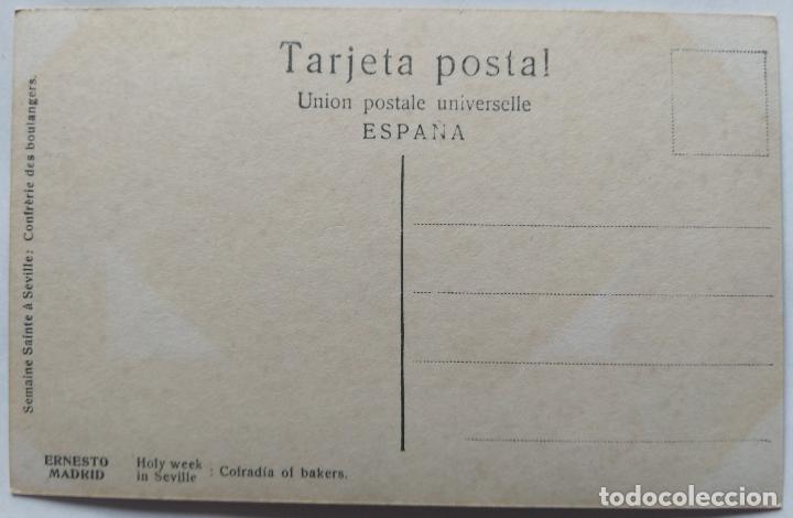 Postales: SEVILLA COFRADIA DE LOS PANADEROS - Foto 2