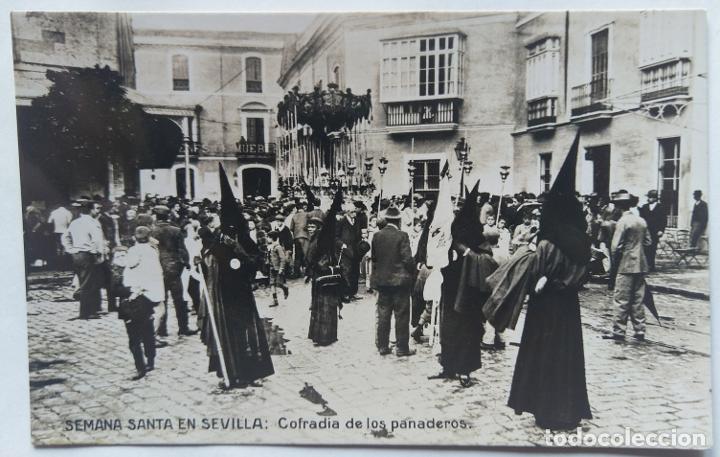 Postales: SEVILLA COFRADIA DE LOS PANADEROS - Foto 1