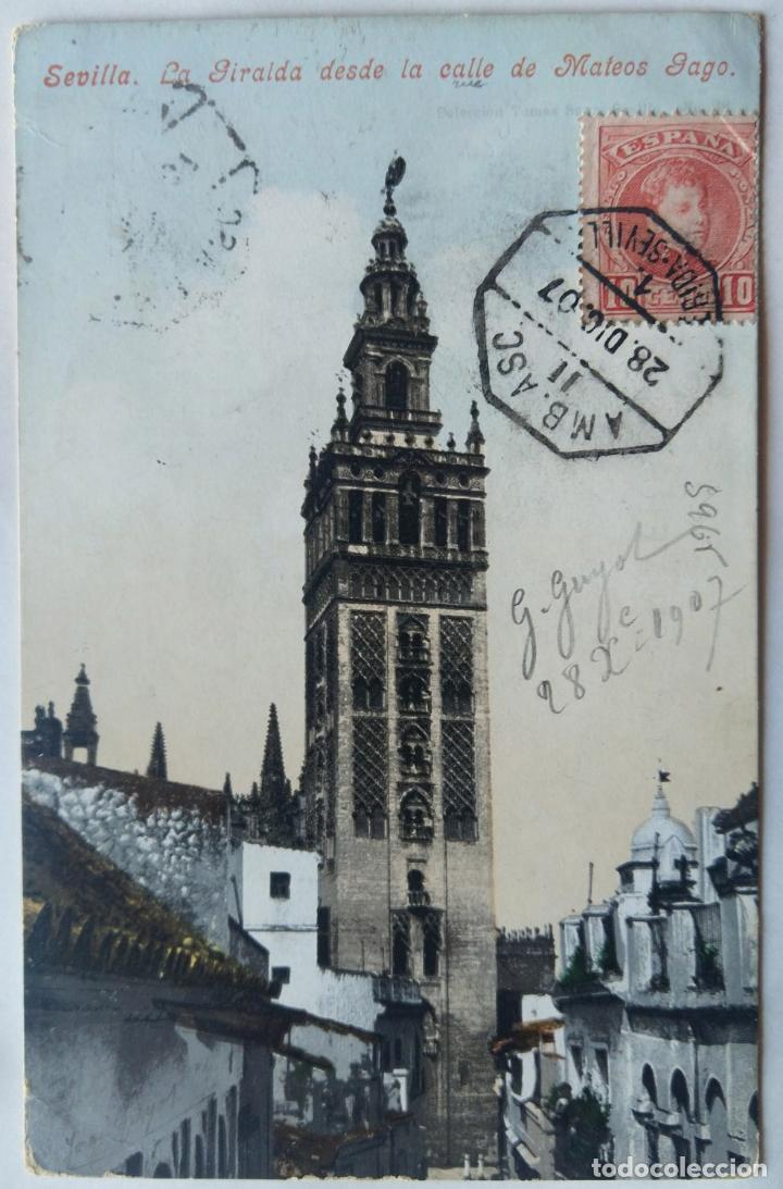 Postales: SEVILLA LOTE 4 POSTALES - Foto 7