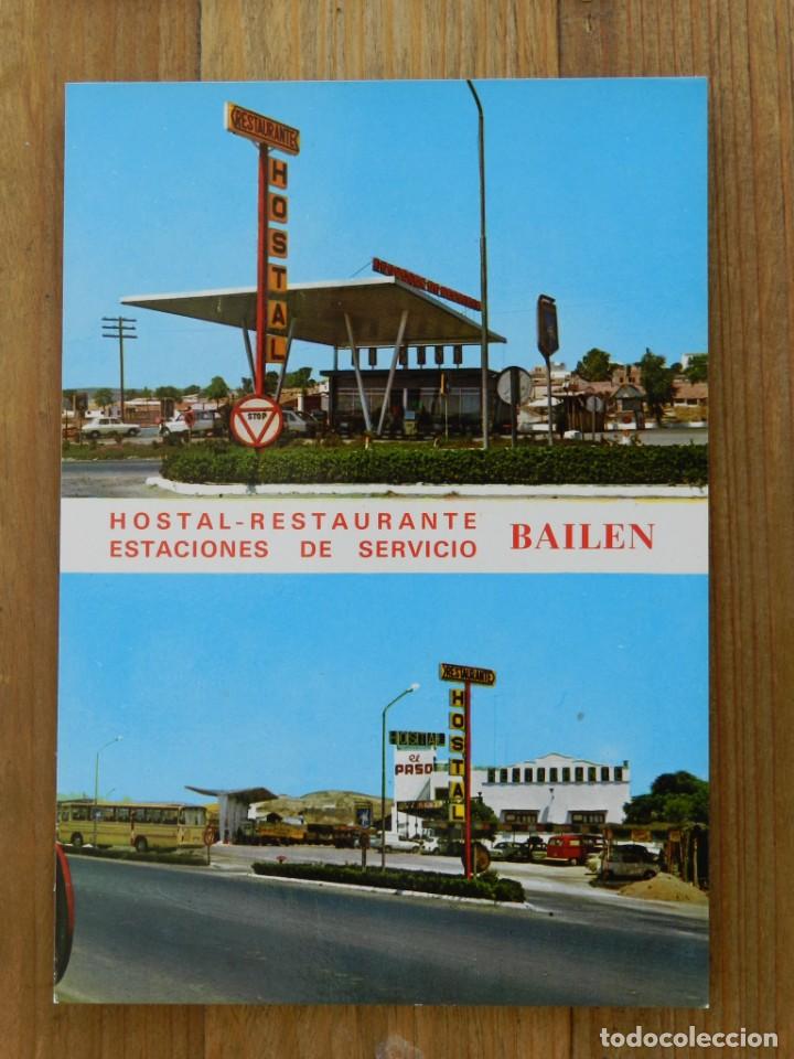 Postales: FOTO POSTAL DE LA ESTACION DE SERVICIO EL PASO, JAEN, ED. RAMON GARCIA LOZANO, NO CIRCULADA.
