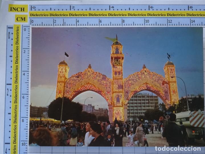 Cartoline: POSTAL DE SEVILLA. A&Ntilde;O 1972. PORTADA PRINCIPAL DE LA FERIA. 691 BEASCOA. 1494