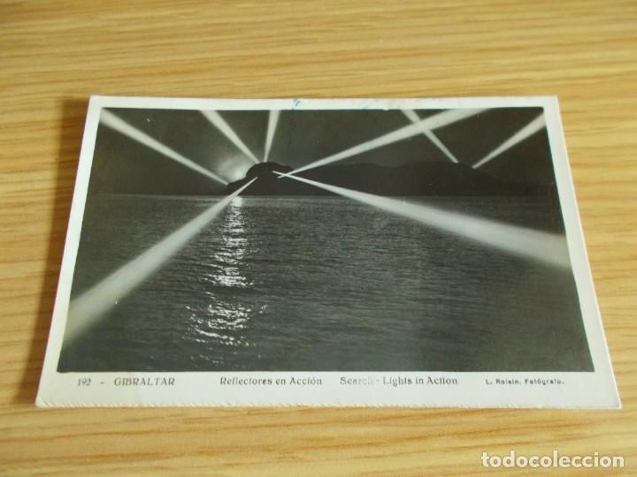 Postales: GIBRALTAR -- REFLECTORES EN ACCION - Foto 1