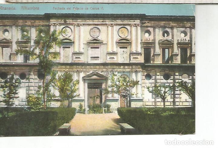 Postales: GRANADA ALHAMBRA ESCRITA - Foto 1