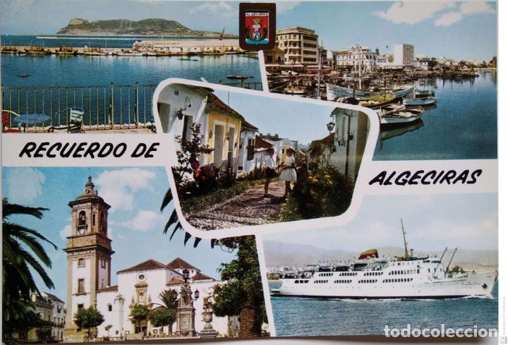 Postcards: Algeciras. 13 Vistas varias. A. Subirats. Nueva. Color