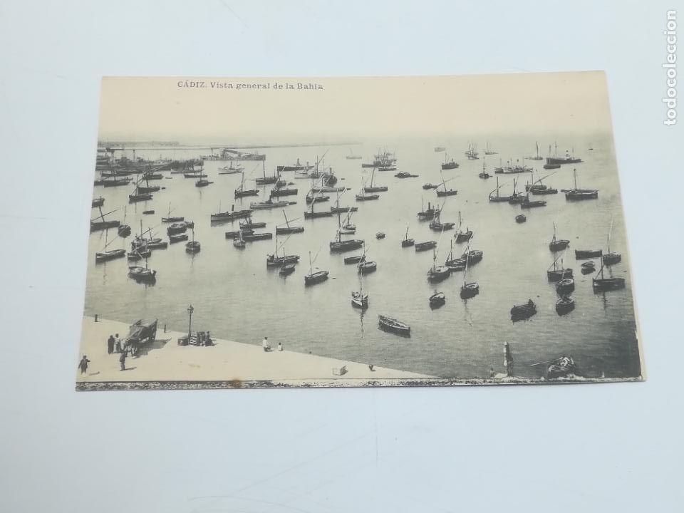 Postcards: TARJETA POSTAL. CADIZ. VISTA GENERAL DE LA BAH&Iacute;A.