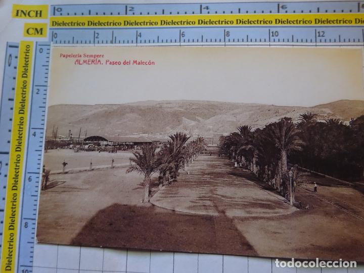 Postales: POSTAL DE ALMERIA UVERA Y MINERA. 90 PASEO DEL MALEC&Oacute;N. FACS&Iacute;MIL REPRODUCCI&Oacute;N.