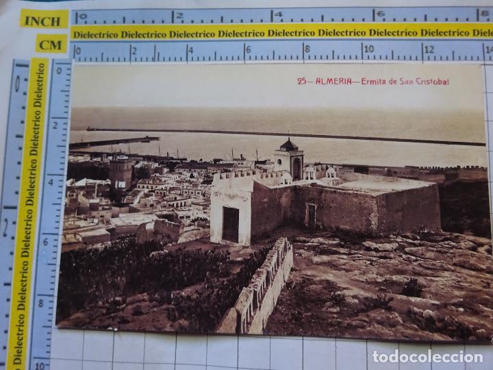 Postales: POSTAL DE ALMERIA UVERA Y MINERA. 75 ERMITA SAN CRISTOBAL. FACS&Iacute;MIL REPRODUCCI&Oacute;N.