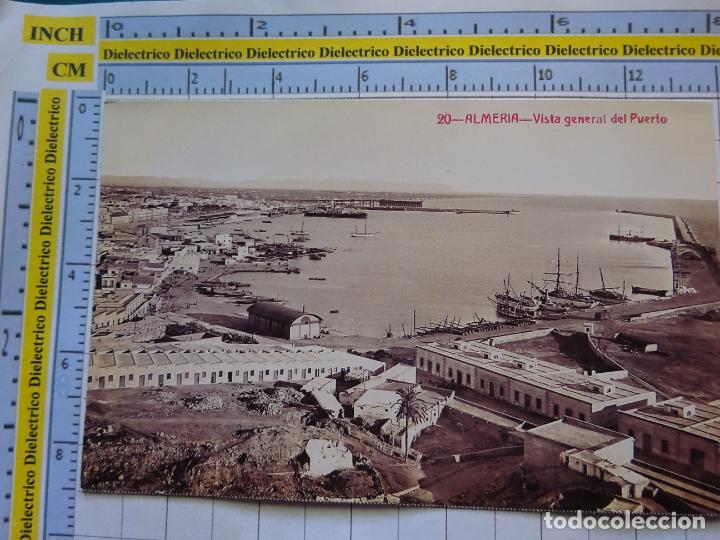 Postales: POSTAL DE ALMERIA UVERA Y MINERA. 72 VISTA GENERAL DEL PUERTO. FACS&Iacute;MIL REPRODUCCI&Oacute;N.