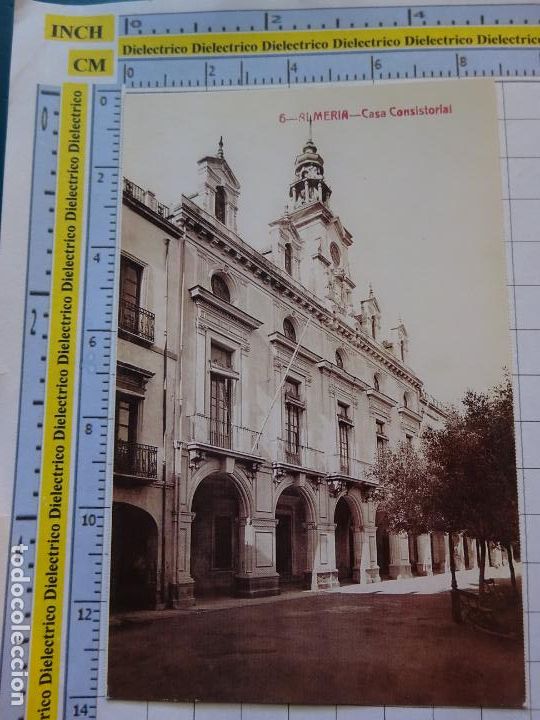 Postales: POSTAL DE ALMERIA UVERA Y MINERA. 60 CASA CONSISTORIAL. FACS&Iacute;MIL REPRODUCCI&Oacute;N.