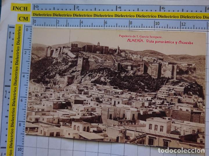Postales: POSTAL DE ALMERIA UVERA Y MINERA. 28 PANOR&Aacute;MICA Y ALCAZABA. FACS&Iacute;MIL REPRODUCCI&Oacute;N.