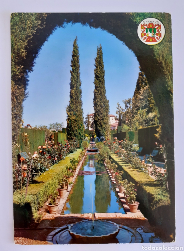 Postales: ANTIGUA POSTAL DE GRANADA - Foto 1
