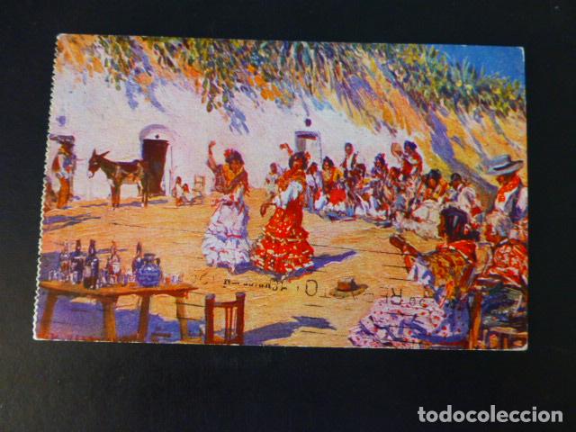 Postales: ZAMBRA GITANA M. BERTUCHI ILUSTRADOR - Foto 1