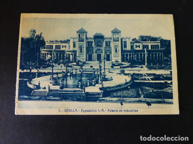Postales: SEVILLA PALACIO DE INDUSTRIAS - Foto 1
