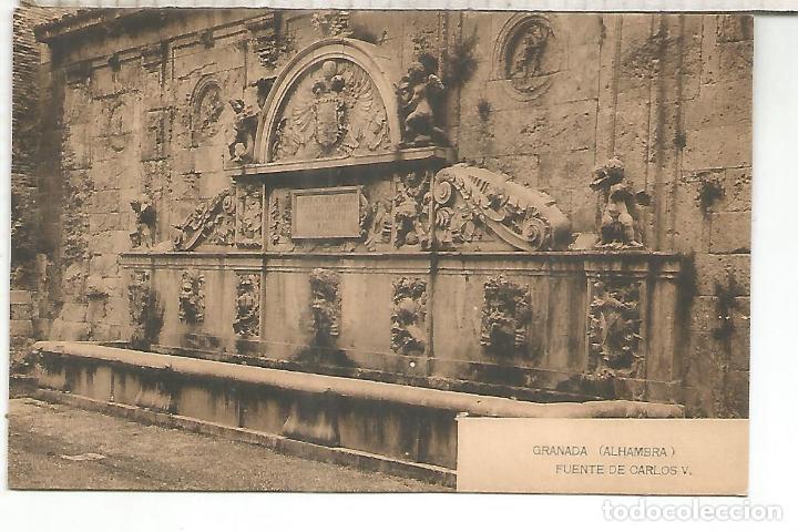 Postales: GRANADA ALHAMBRA SIN ESCRIBIR - Foto 1