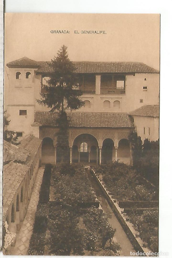 Postales: GRANADA ALHAMBRA SIN ESCRIBIR - Foto 1