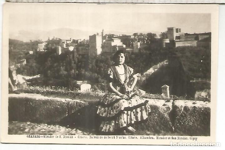 Postales: GRANADA GITANOS SIN ESCRIBIR - Foto 1