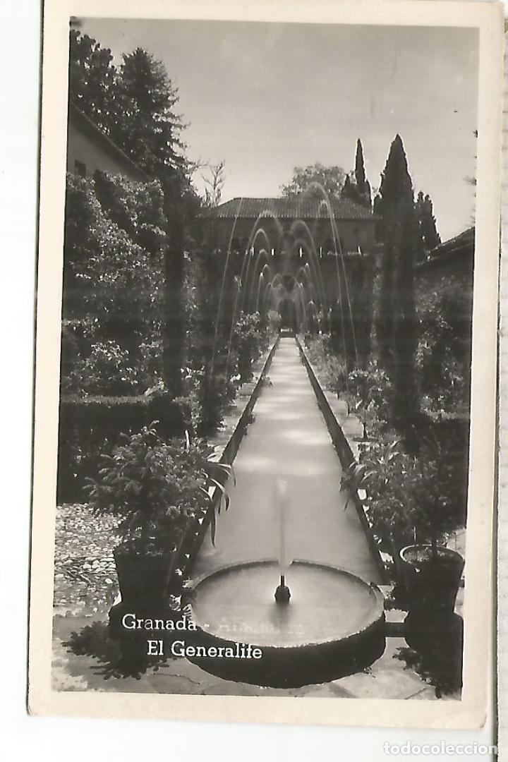 Postales: GRANADA GENERALIFE SIN ESCRIBIR - Foto 1