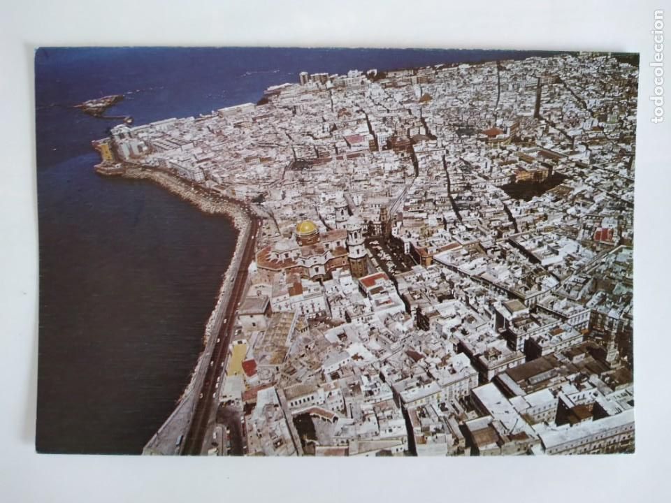 Cartoline: POSTAL CADIZ VISTA AEREA RV 224