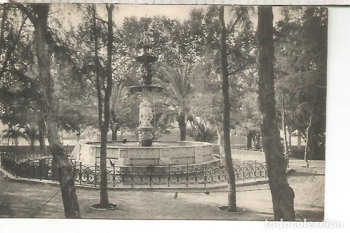 Postales: MALAGA PARQUE SIN ESCRIBIR