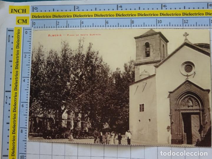 Postkarten: POSTAL DE ALMER&Iacute;A EN LA BELLE EPOQUE. 19 PLAZA DE SANTO DOMINGO . FACS&Iacute;MIL REPRODUCCI&Oacute;N.