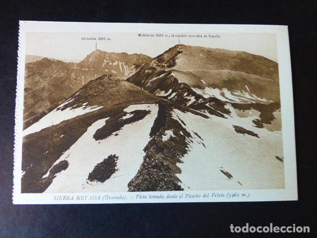 Postales: SIERRA NEVADA GRANADA PICACHO DE VELETA POSTAL - Foto 1