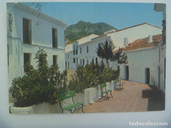 Postales: POSTAL DE BENALMADENA - COSTA DEL SOL ( MALAGA ): RINCON TIPICO . A&Ntilde;OS 60-70
