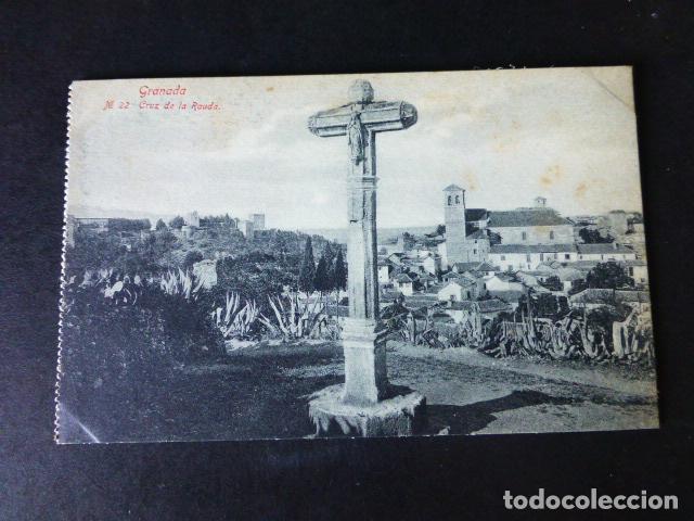 Postales: GRANADA LA CRUZ DE LA RAUDA - Foto 1