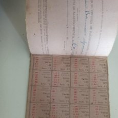 Postales: CARTILLA DE RACIONAMIENTO FRANCO 1951. Lote 287088173