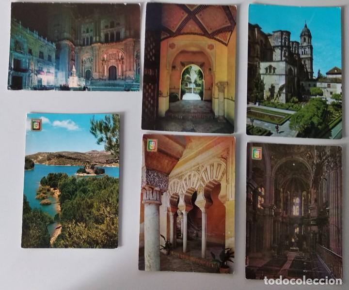 Postales: LOTE 15 POSTALES DE M&Aacute;LAGA - Foto 2