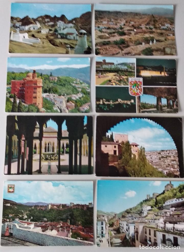 Postales: LOTE 15 POSTALES DE GRANADA - Foto 1