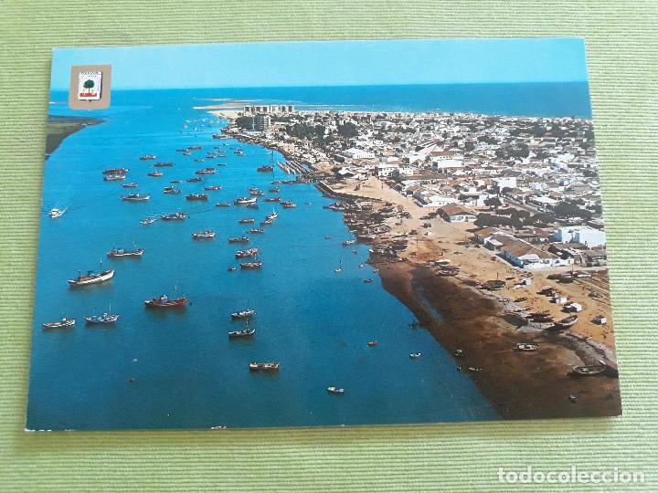 Postales: PUNTA UMBRIA. VISTA A&Eacute;REA - PLAYA Y EDIFICIOS - Foto 1